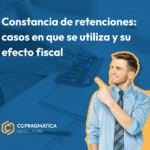 Constancia de retenciones: casos en que se utiliza y su efecto fiscal